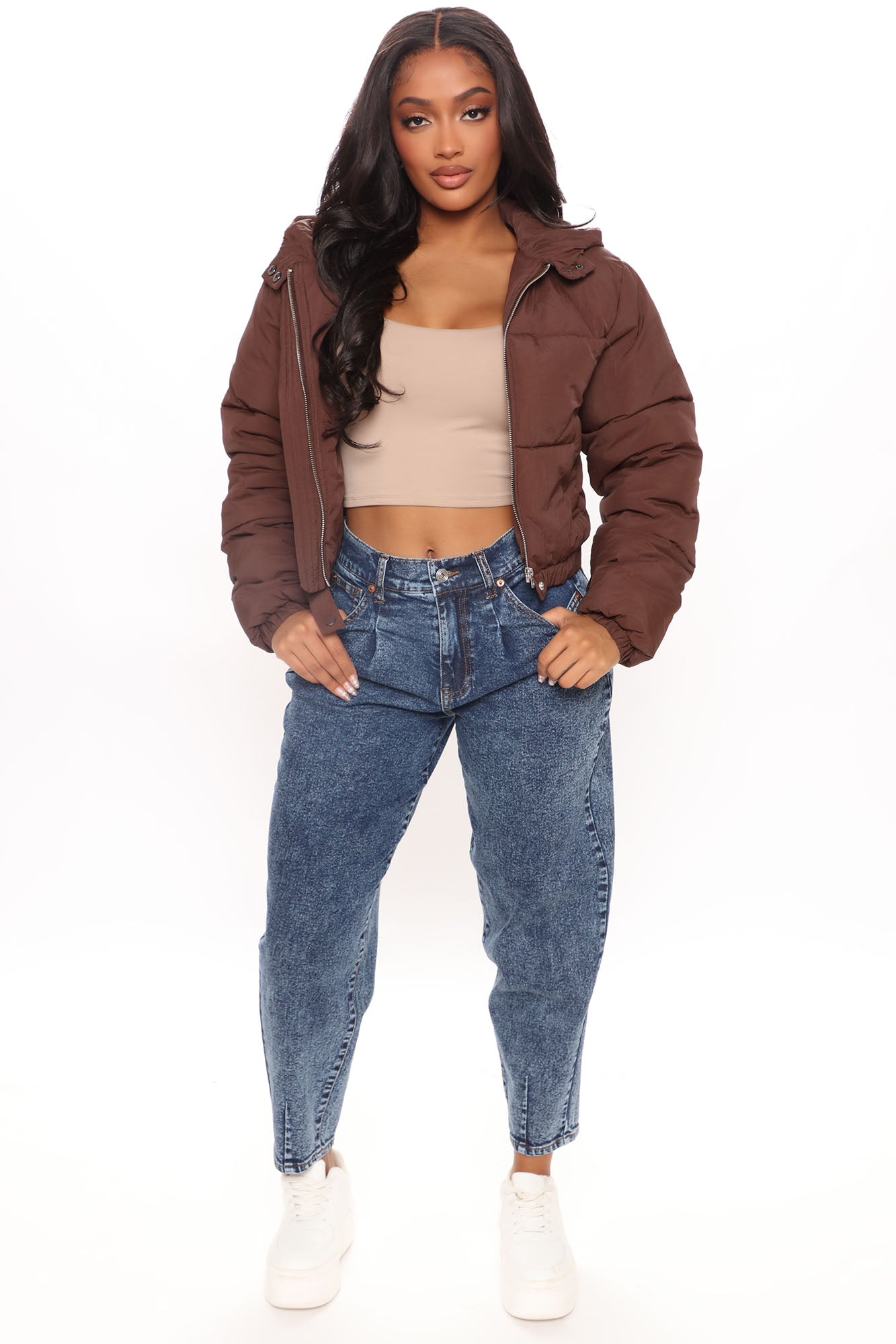Living My Best Life Tapered Mom Jeans - Dark Wash Online Now