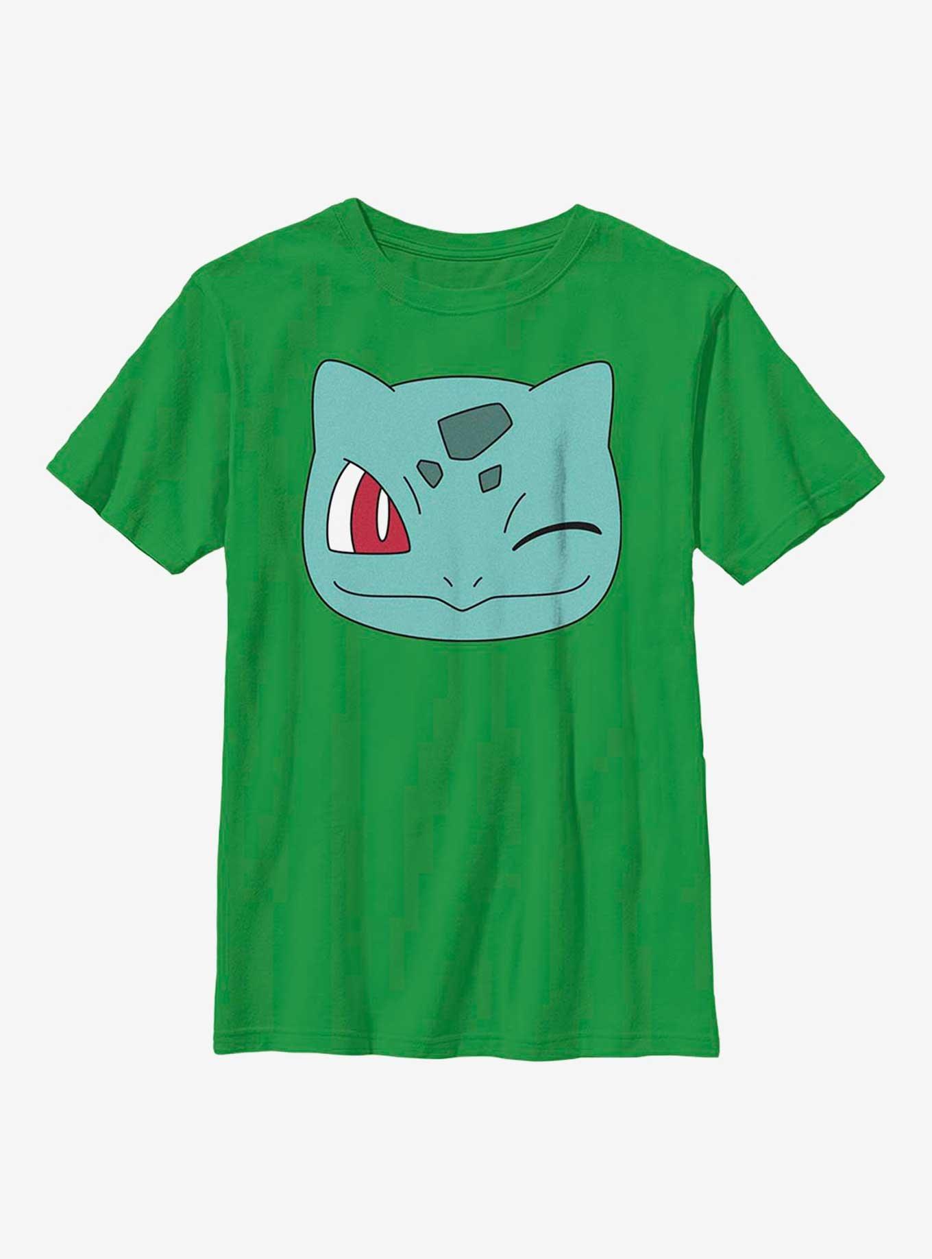 Pokémon Bulbasaur Face Youth T-Shirt Limited Stock