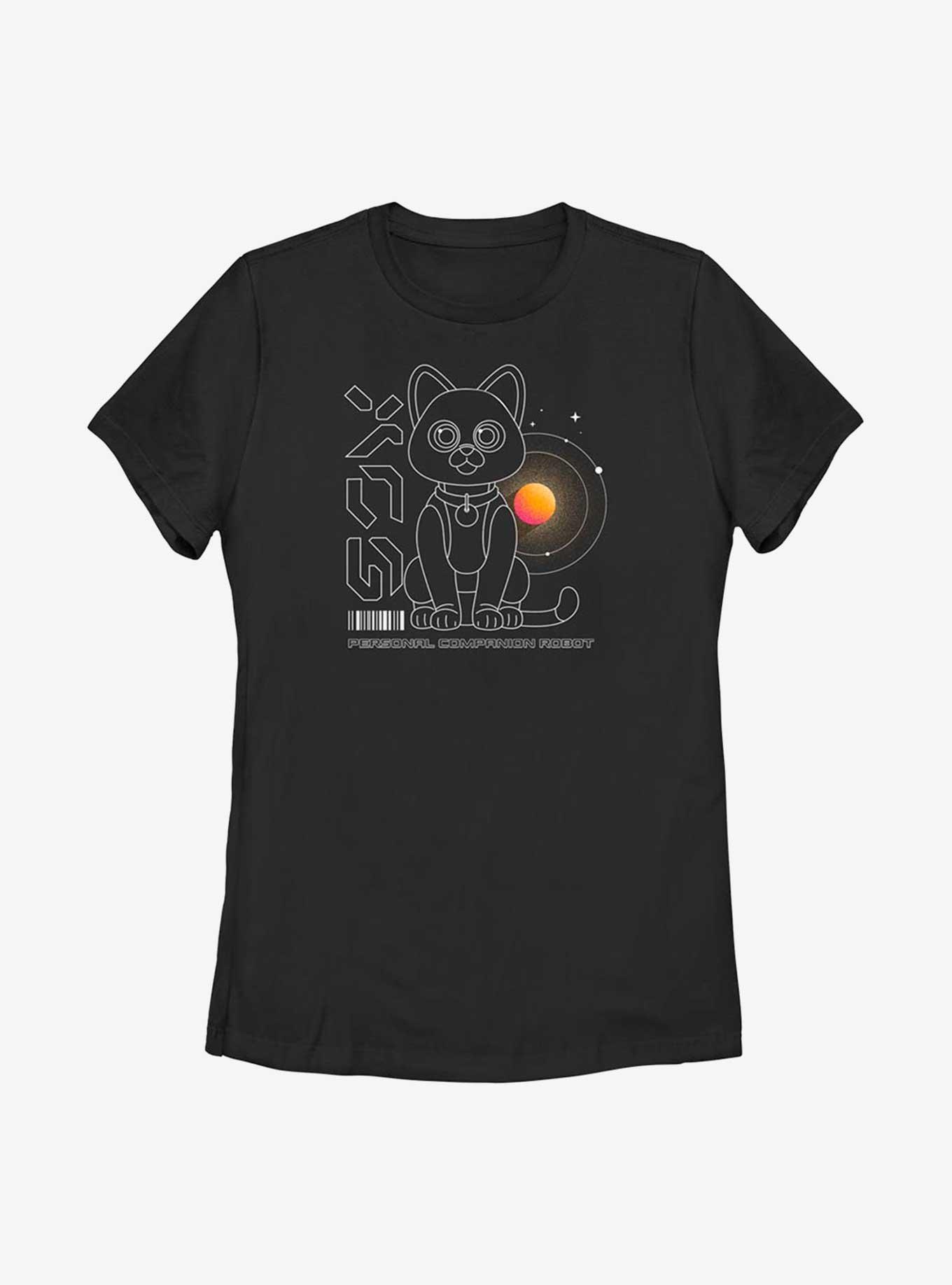 Disney Pixar Lightyear Sox Outline Womens T-Shirt On Sale