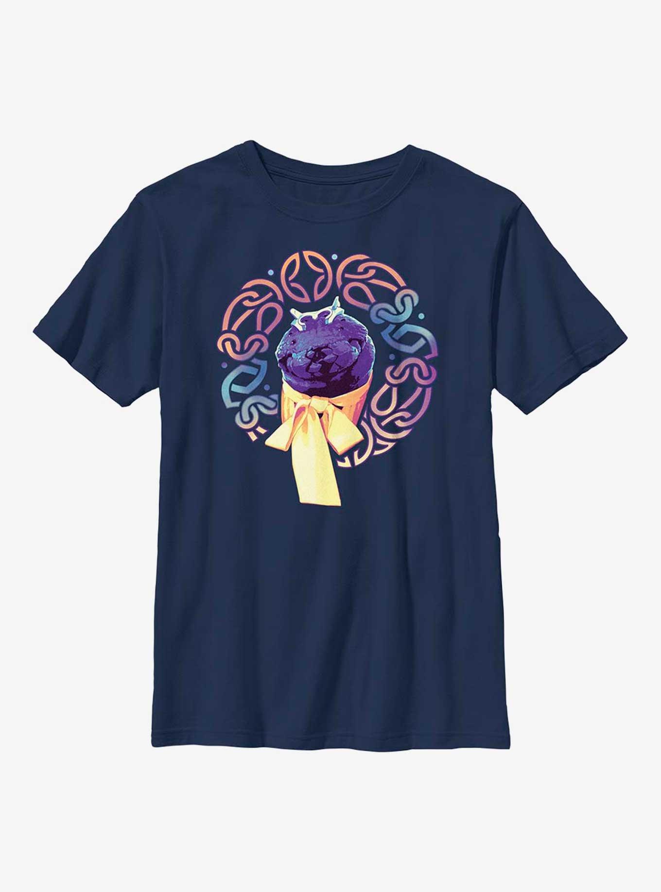 Marvel Thor: Love And Thunder Monster Circle Badge Youth T-Shirt Cheap