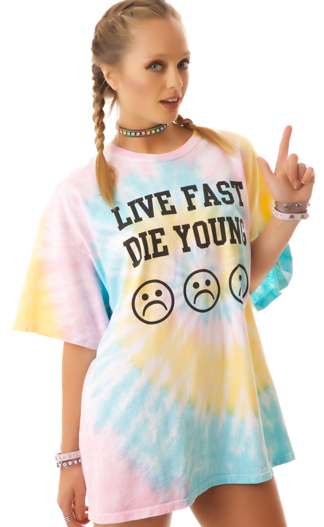 Bad Girls Live Fast Daddy Tee Cheap